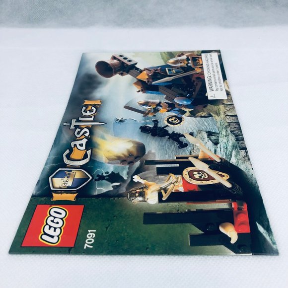 Lego Castle 7091 Knights' Catapult Defense - Instruction Booklet Only - Picture 3 of 3